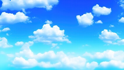 Obraz na płótnie Canvas Clouds and blue sky background.