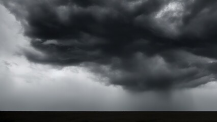 Obraz na płótnie Canvas Dramatic sky with stormy clouds.
