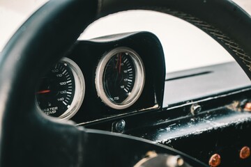 Obraz premium dune buggy dashboard