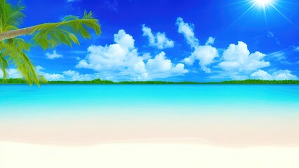 Obraz na płótnie Canvas Tropical beach.