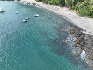 Playa Vivos also known as Playa Muertos in Tambor Bay, Costa Rica