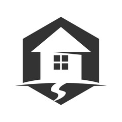 Real Estate Logo template Icon Illustration Brand Identity