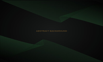 dark background with abstract green lines, minimalist background