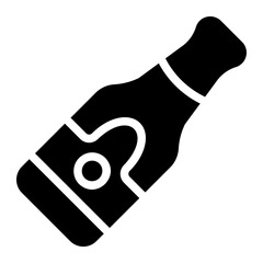 wine glyph icon