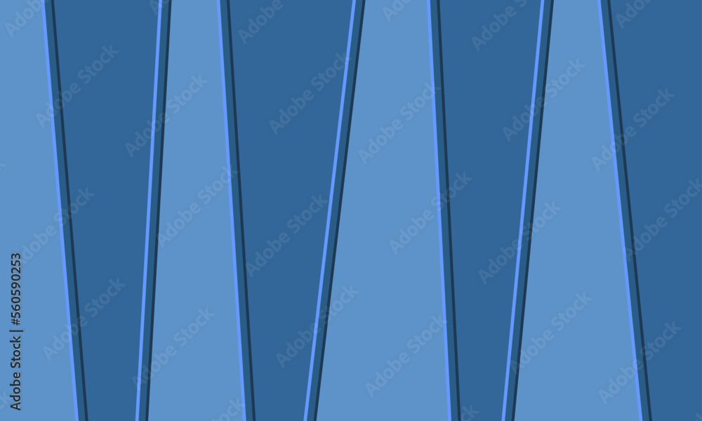 Poster abstract 3d blue color background for web and print