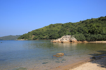 the Hoi ha Wan. Tai Tan sai kung hong kong