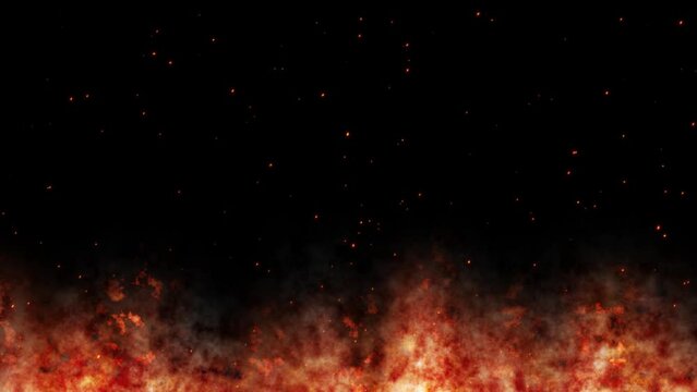 Flame Background Animation