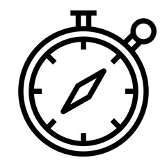 Navigation line icon