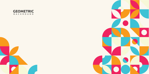 geometric background design with blue, purple, and light blue. use for bussines, certificate, banner, background, template, and others.