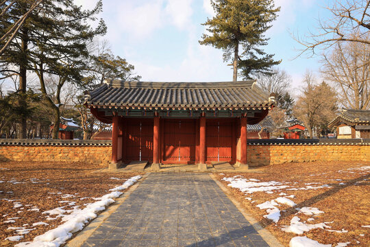 Jeonju Hanok Village In South Korea