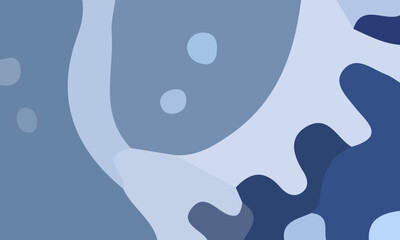 Aesthetic blue abstract background with copy space area. Suitable for poster and banner