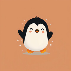 Cute Chibi Penguin | Midjourney Generative AI