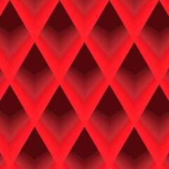 Red and black fade triangle tile seamless pattern vector for printing to paper or fabric.