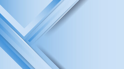 Obraz premium Abstract blue diagonal overlap background. Vector Illustration
