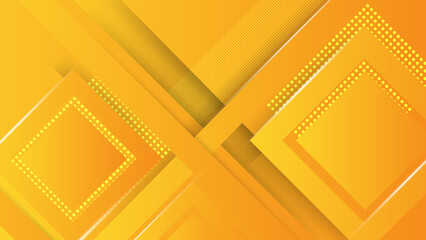 Yellow wave abstract vector abstract background.