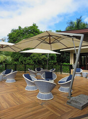 Outdoor Group Covered Seating Area Tropical Philippines