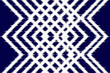 blue and white pattern