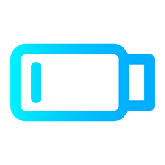 Low Battery gradient icon