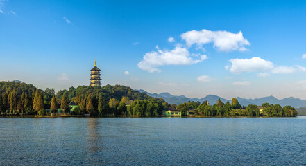 Hangzhou West Lake Chinese Garden Landscape