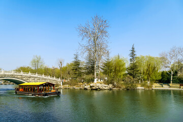 Jinan Chinese Garden Landscape Street View