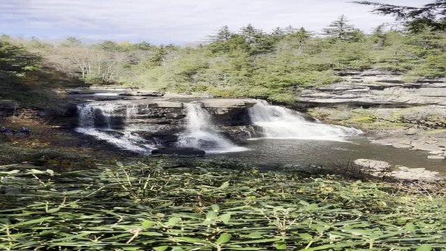 West Virginia waterfalls at Kanawha Falls
