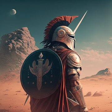 Aries god of war on Mars