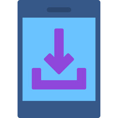 Fototapeta premium Download Icon