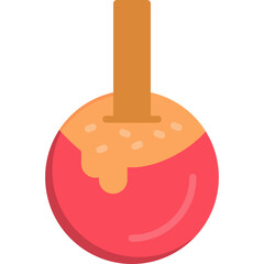 Caramel Apple Icon