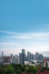 Fototapeta na wymiar Shenzhen Hyundai Building Street View