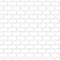 white brick wall seamless pattern