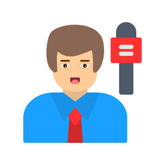Journalist Icon