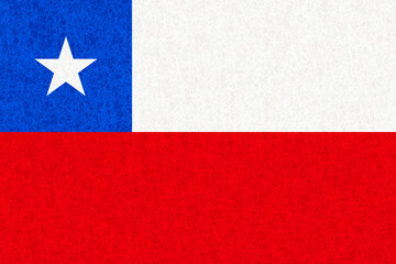 チリ　国旗　水彩　背景