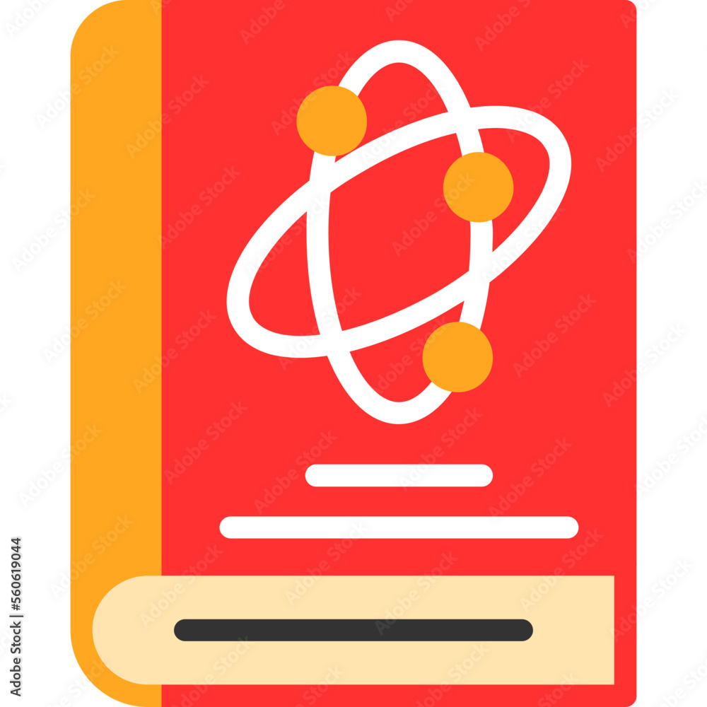 Canvas Prints science book icon