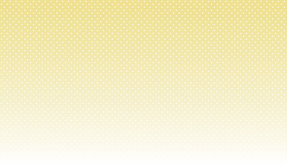 黄色いドットグラデーション　16：9　シンプルでポップな背景素