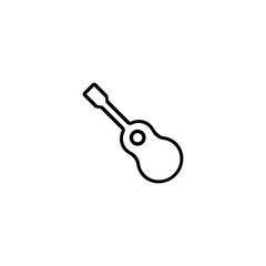 Simple guitar icon.