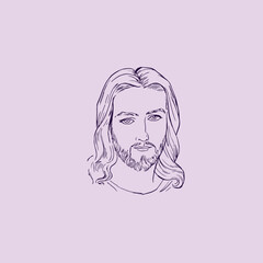 HIGH QUALITY JESUS VECTOR FOR T-SHIRT, LOGO AND HOME WALL DESIGN