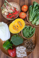 Fresh farm produce. Market Vegetables. Common greens available all year round and found in most household. Most working couples would stock their fridge with a week's requirements