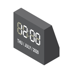 Alarm clock for decoration or design