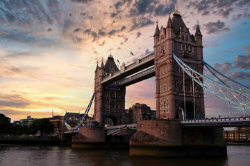 London Bridge at sunset
