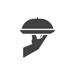 Room service vector icon