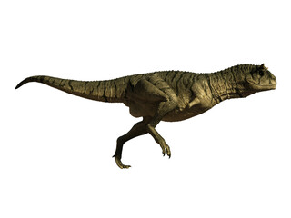 Obraz na płótnie Canvas dinosaur carnotaurus 3d render