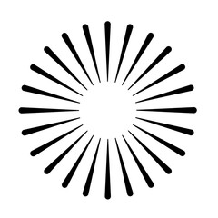 Obraz premium Black Spiral Motion