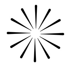 Black Spiral Motion