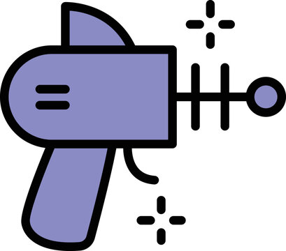 Party Gun Vector Icon
