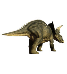 dinosaur diceratops 3d render