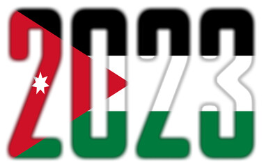 2023 - With the Flag of Jordan