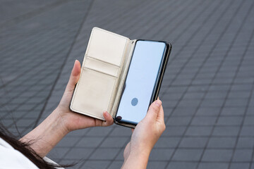 スマートホン　見る