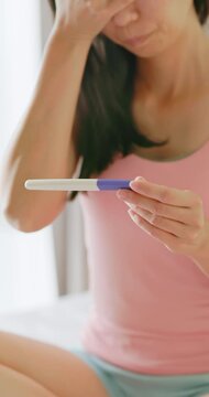 pregnancy test result