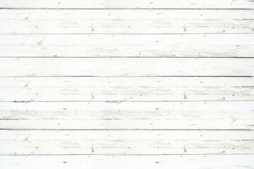 Obraz na płótnie Canvas ペンキでぬった白い木材_板_壁