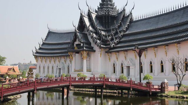 Ancient City Mueang Boran in Samut Prakan, Thailand.